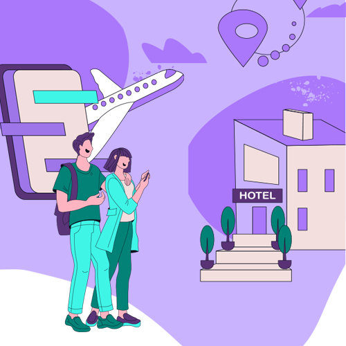 항공,호텔,보험,랜딩까지